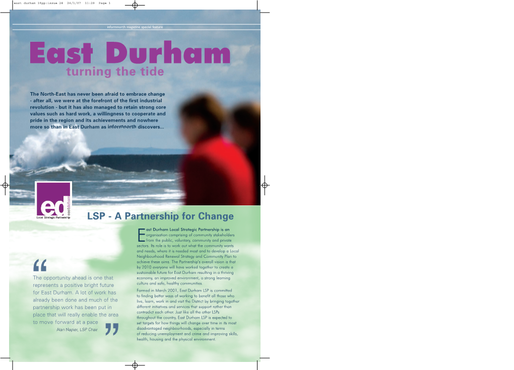 East Durham Turning the Tide