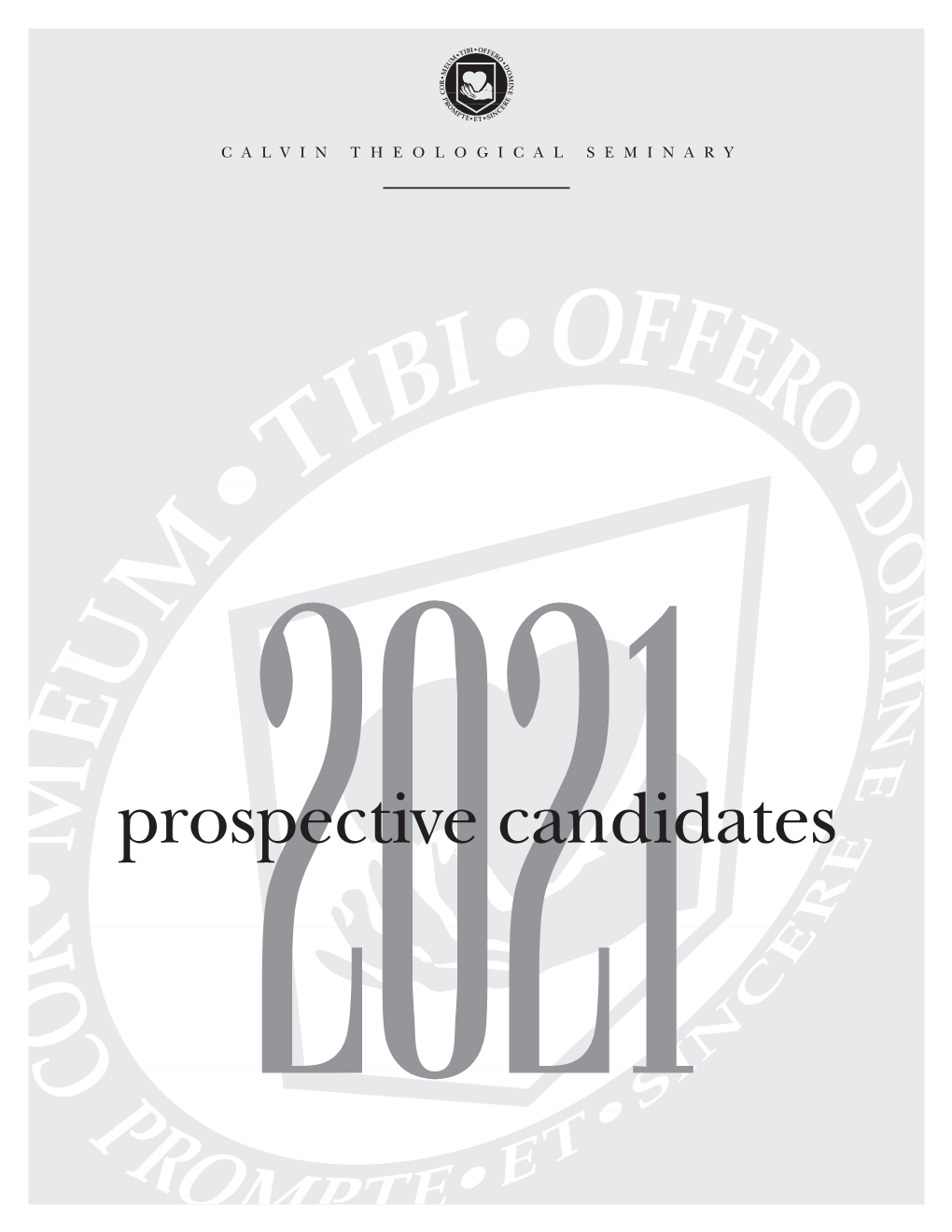 Candidate Booklet