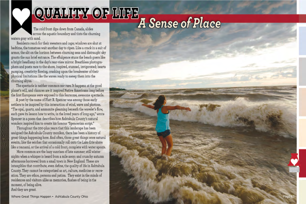 Where Great Things Happen • Ashtabula County Ohio Page 63