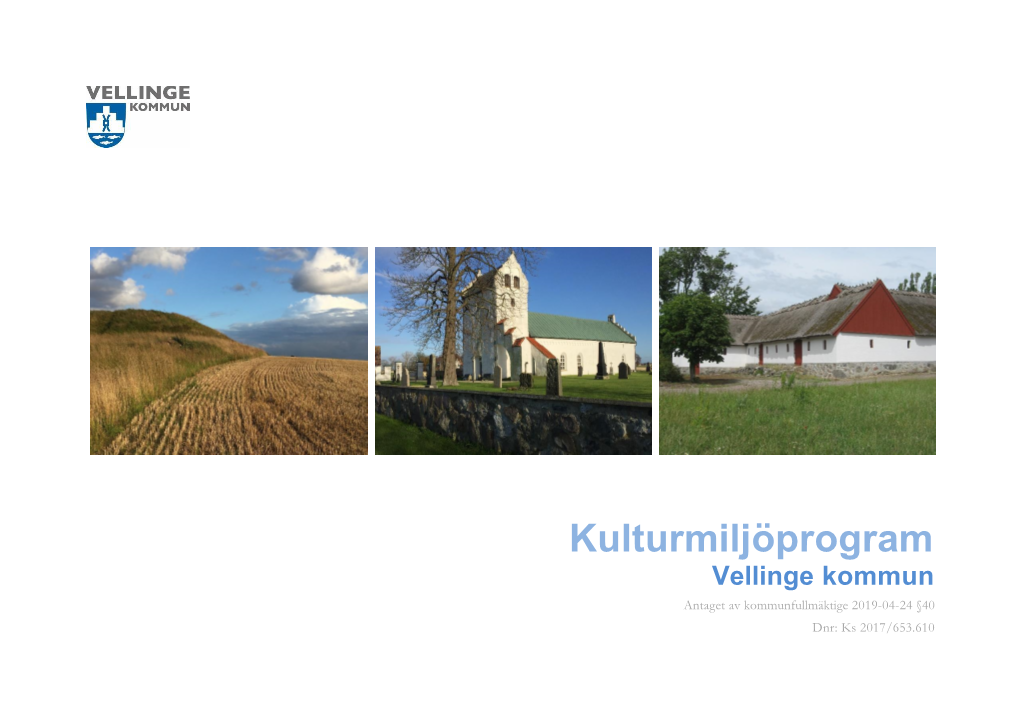 Kulturmiljöprogram Antaget 2019-04-24.Pdf