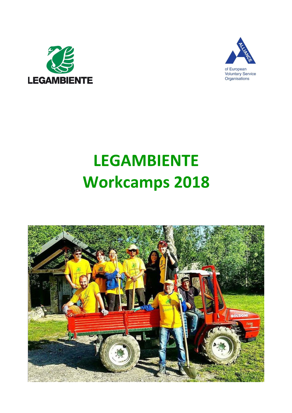 LEGAMBIENTE Workcamps 2018