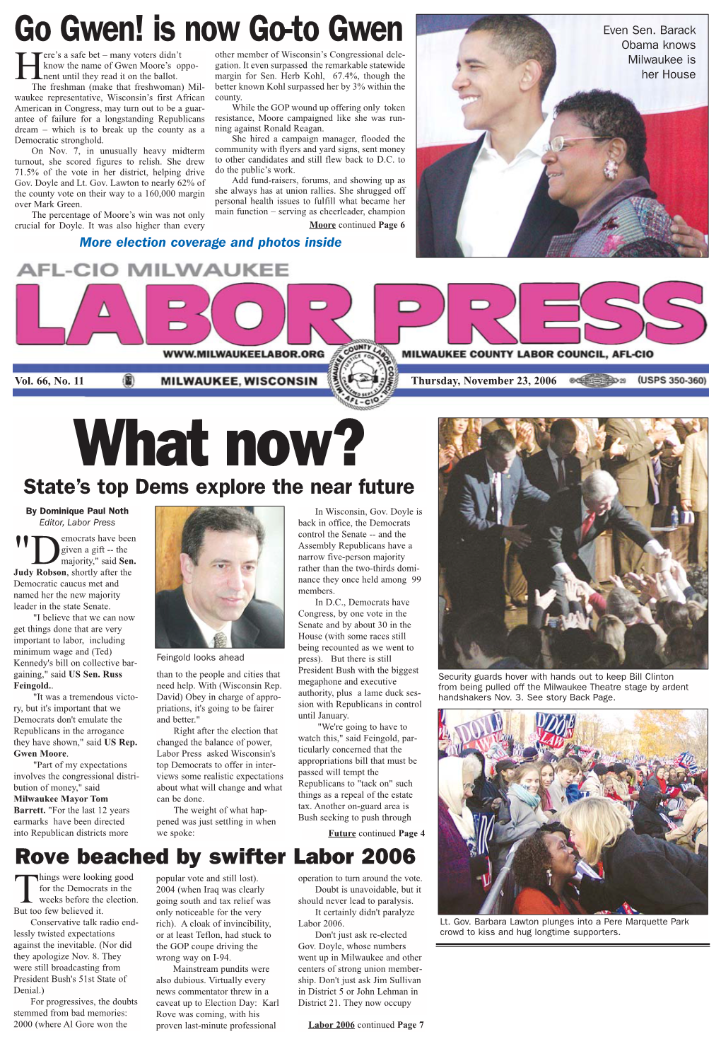 Nov2006labor PRESS