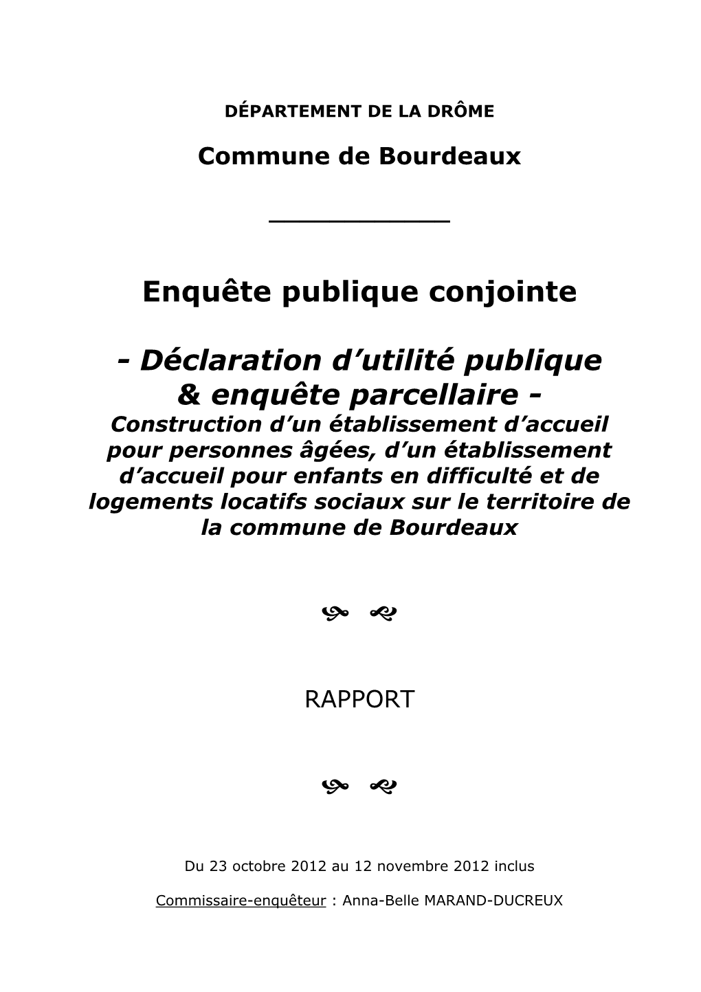 Enquête Publique Bourdeaux Rapport5 Final