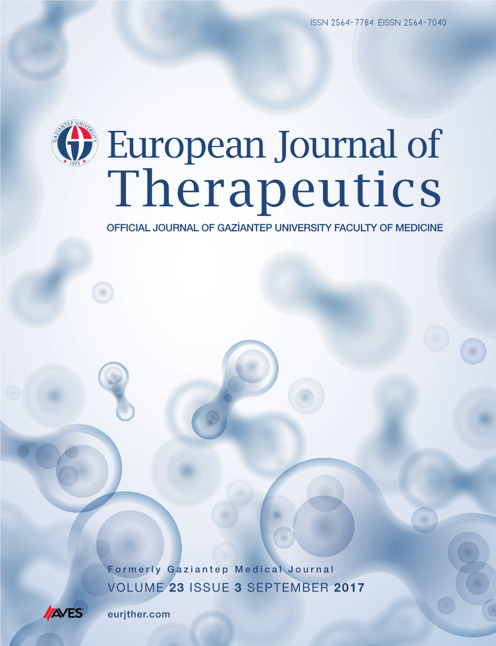 European Journal of Therapeutics E N R İA S Z I T a Y