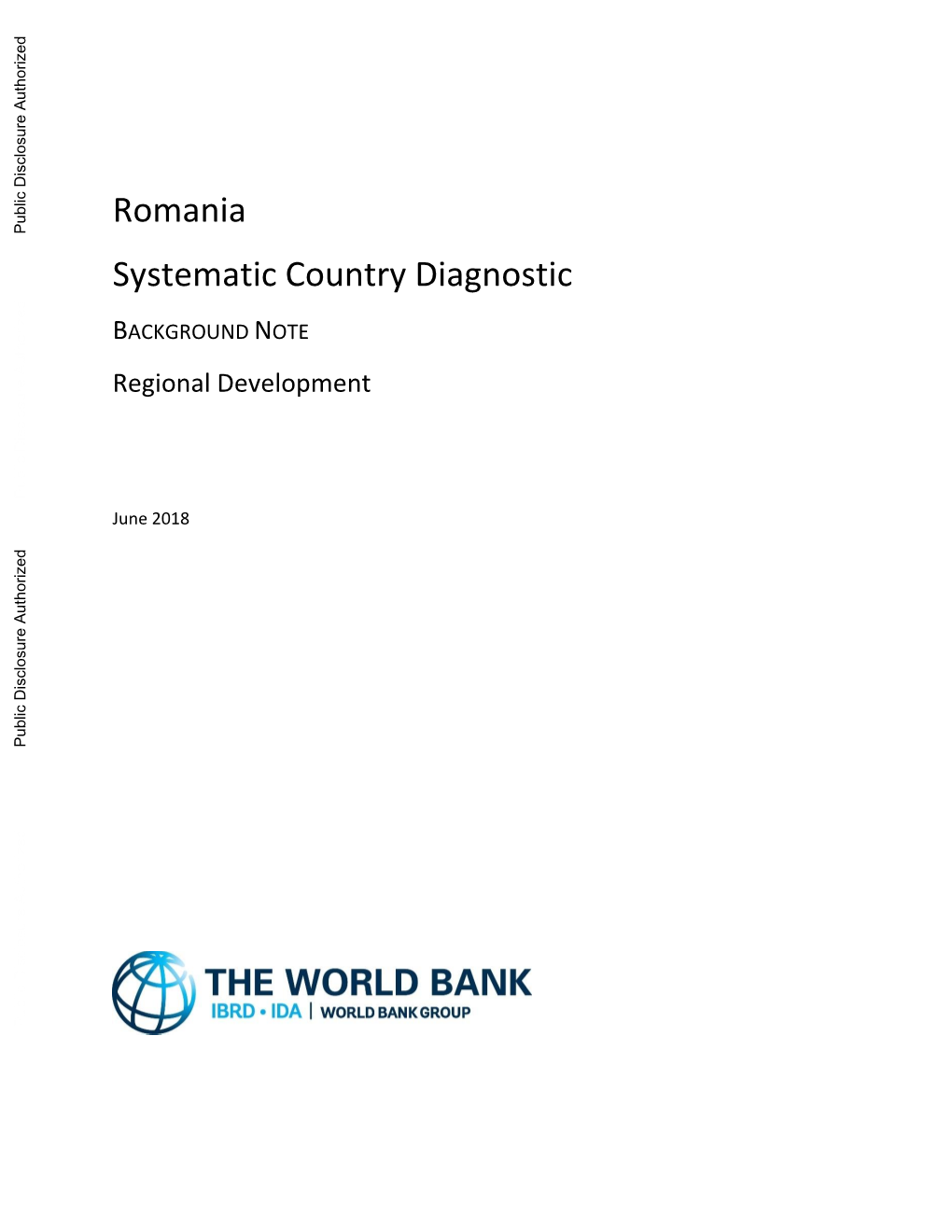 Romania Systematic Country Diagnostic