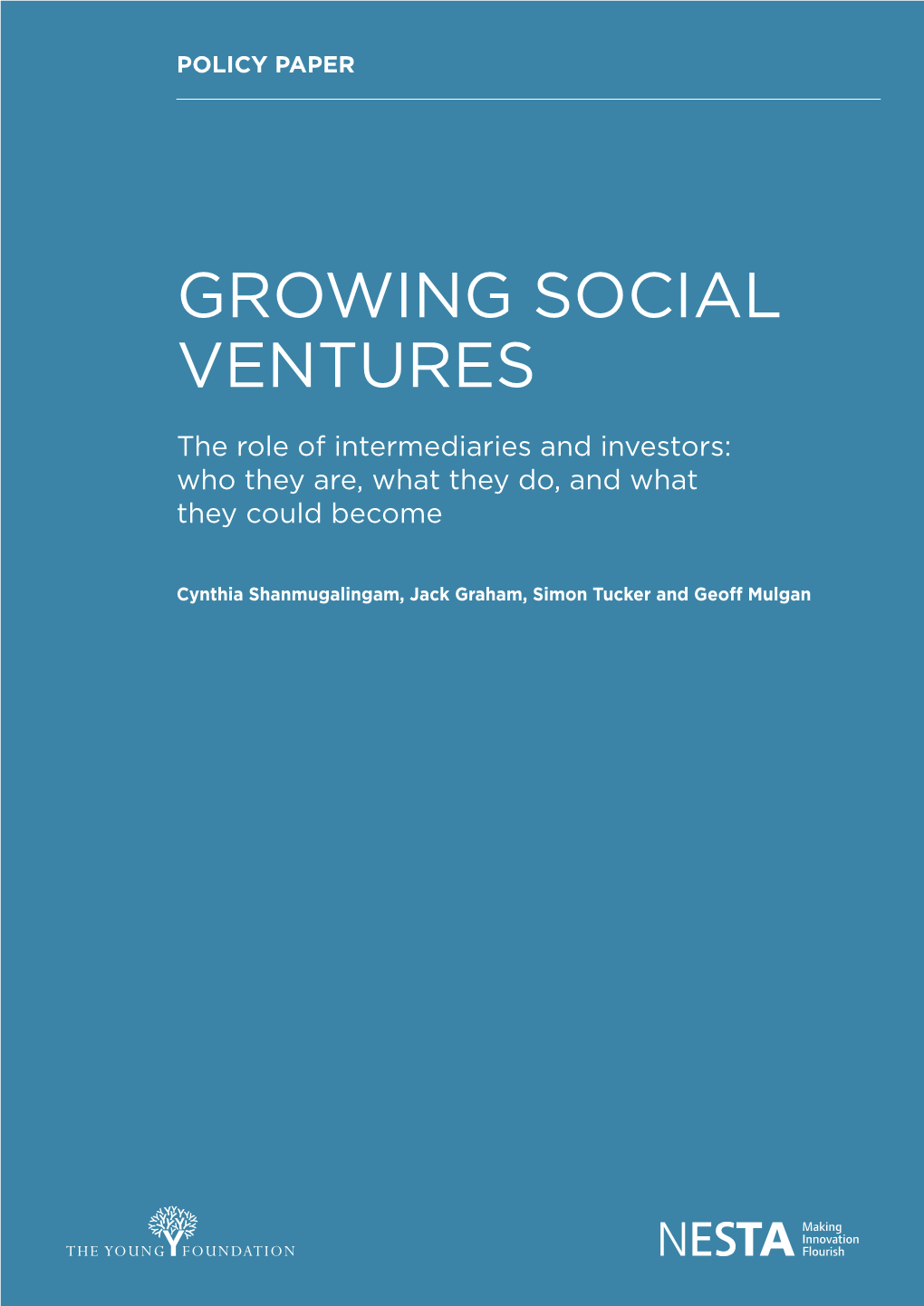 Growing Social Ventures