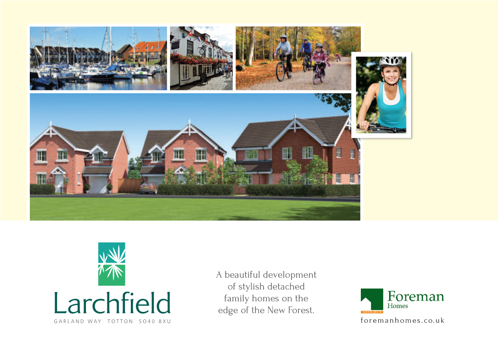 A Beautiful Development of Stylish Detached Family Homes on the Edge of the New Forest