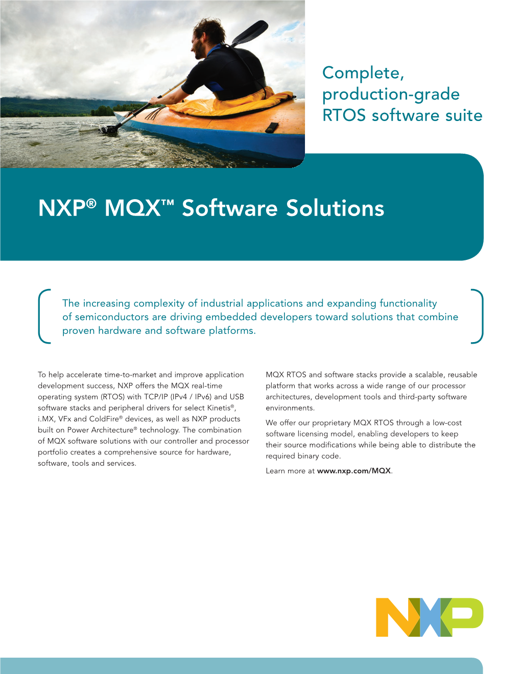 MQX Software Solutions Fact Sheet