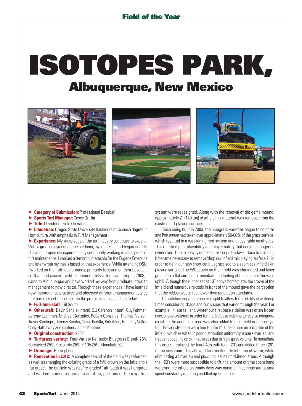 Isotopes Park, Albuquerque, New Mexico