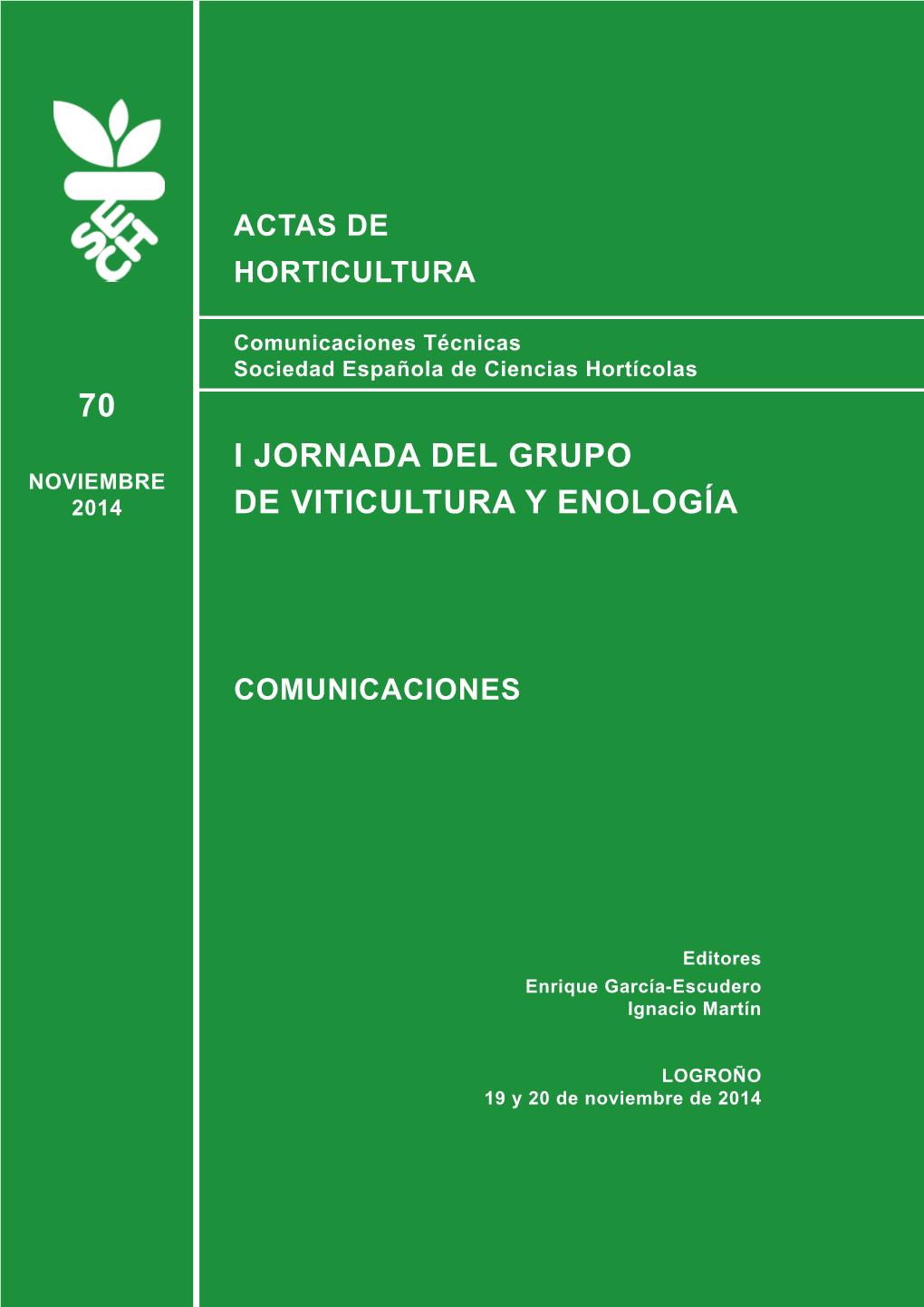 I Jornada Del Grupo De Viticultura Y Enología 70