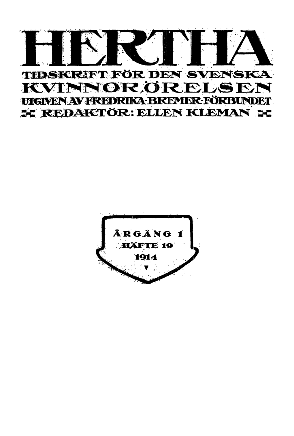 Bremer-Förbundet 30 År