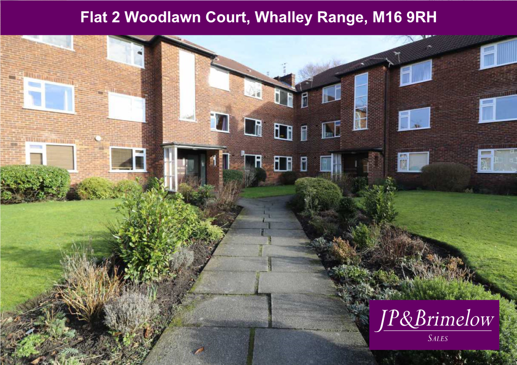 Flat 2 Woodlawn Court, Whalley Range, M16 9RH Price: £199,000