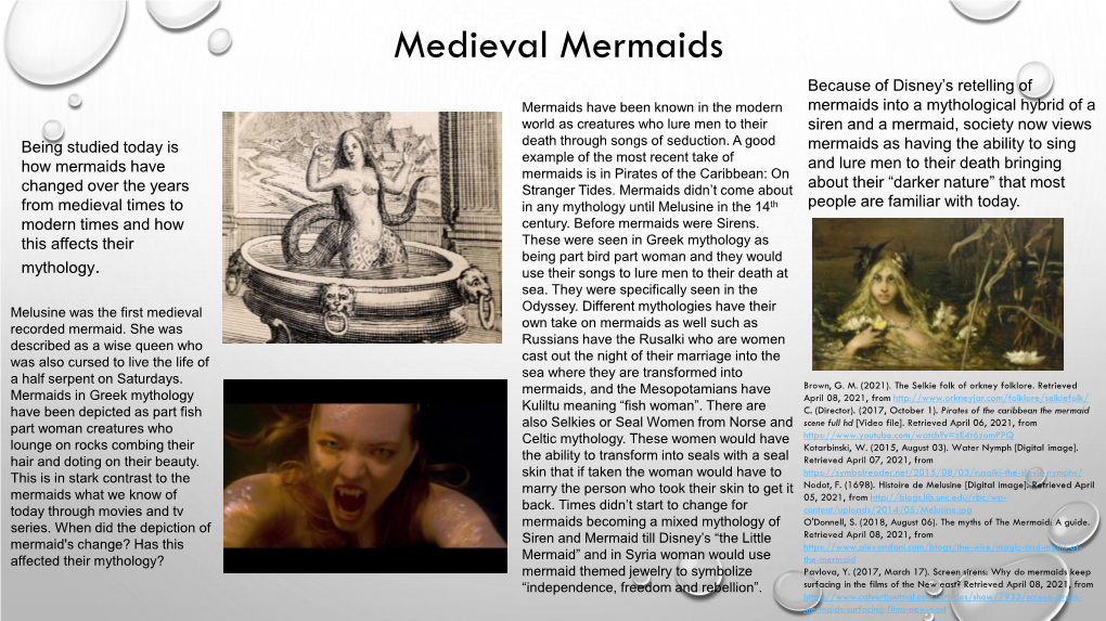 Medieval Mermaids