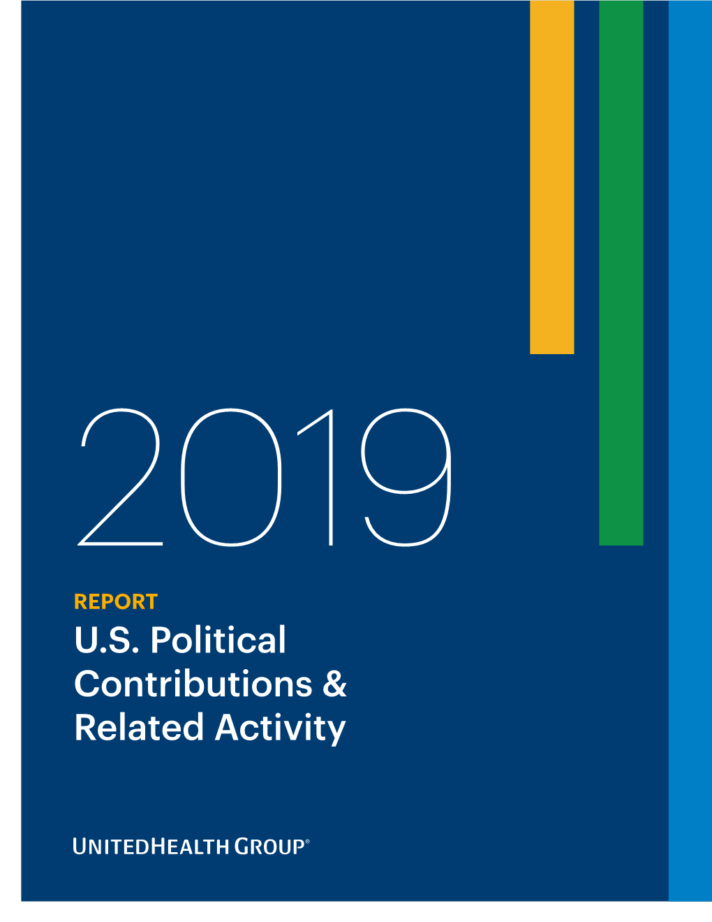 U.S. Political Contributions & Related Activity