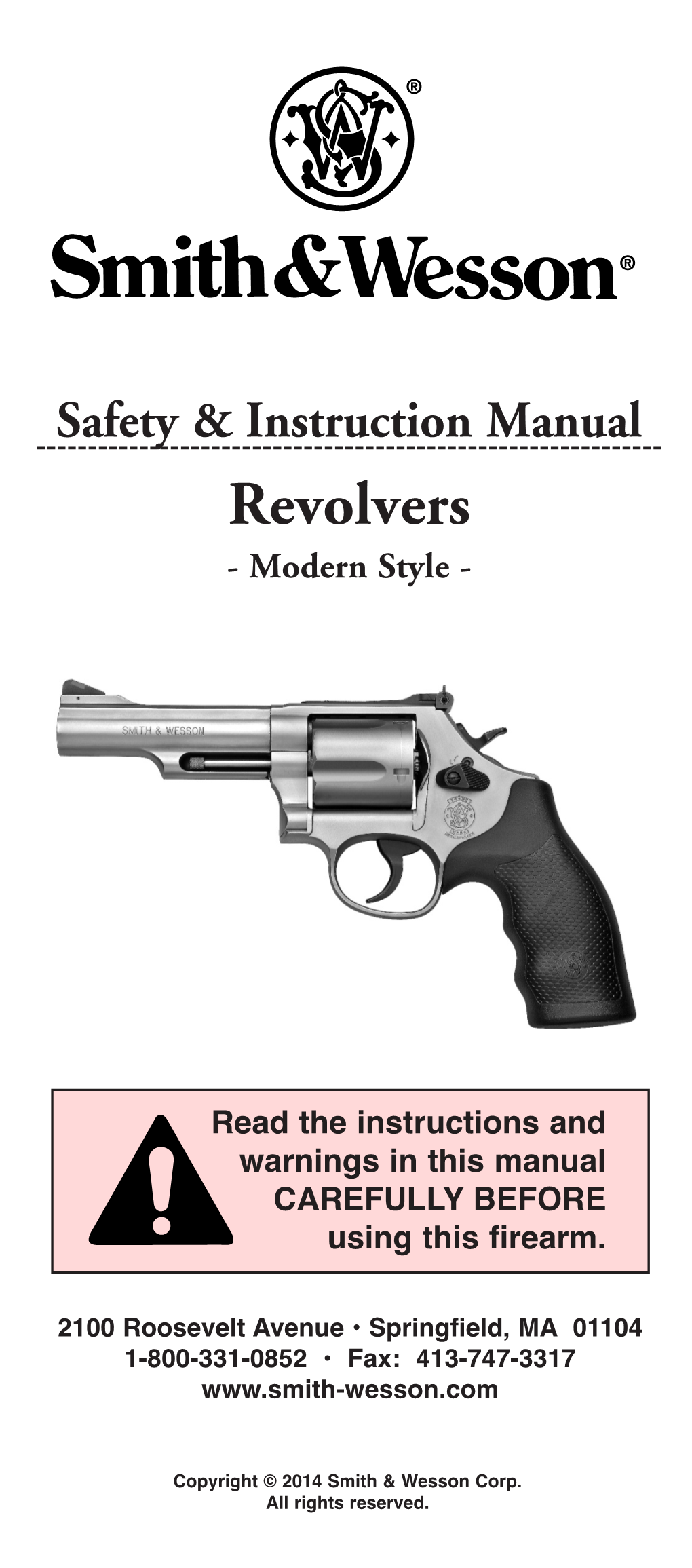 S&W Revolvers Manual