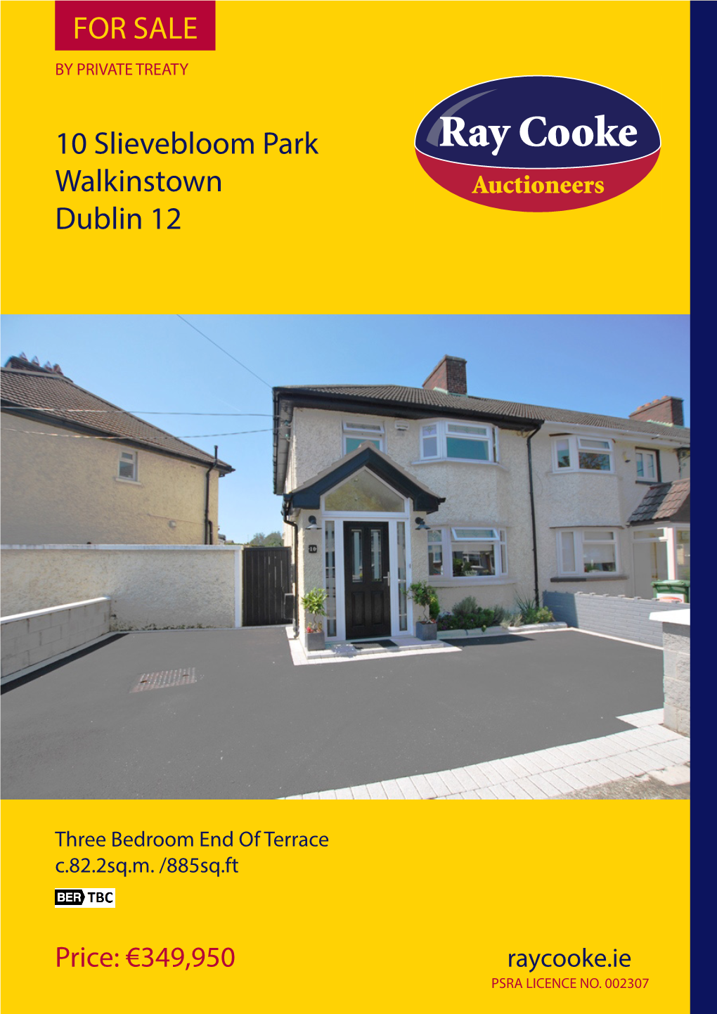 10 Slievebloom Park Walkinstown Dublin 12