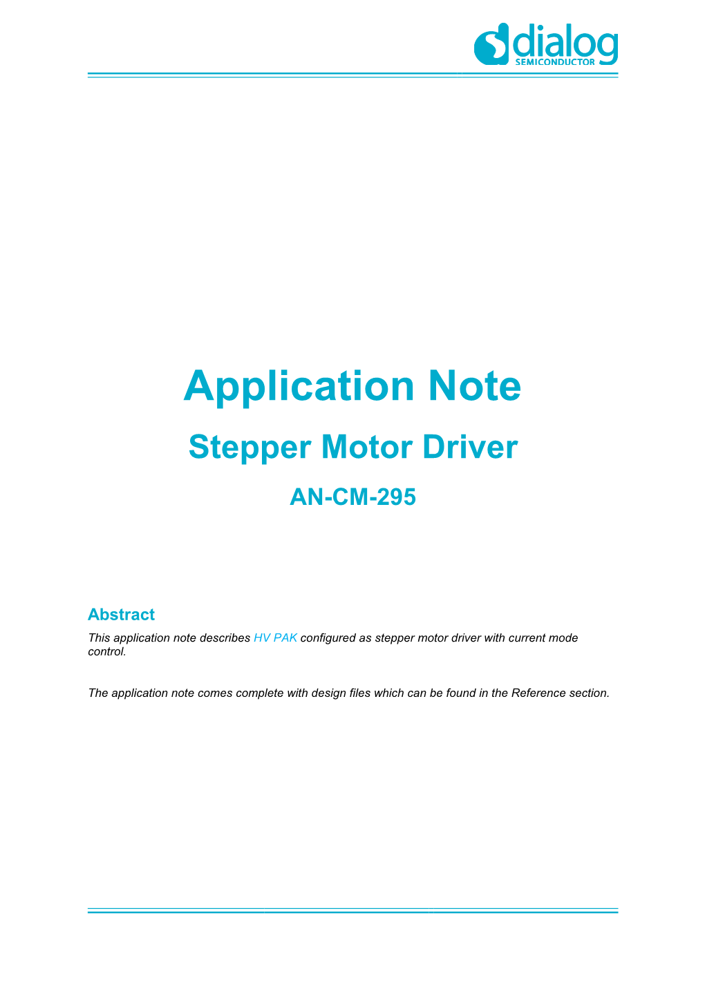 Stepper Motor Driver AN-CM-295