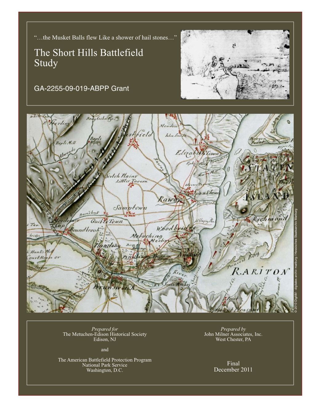 The Short Hills Battlefield Study