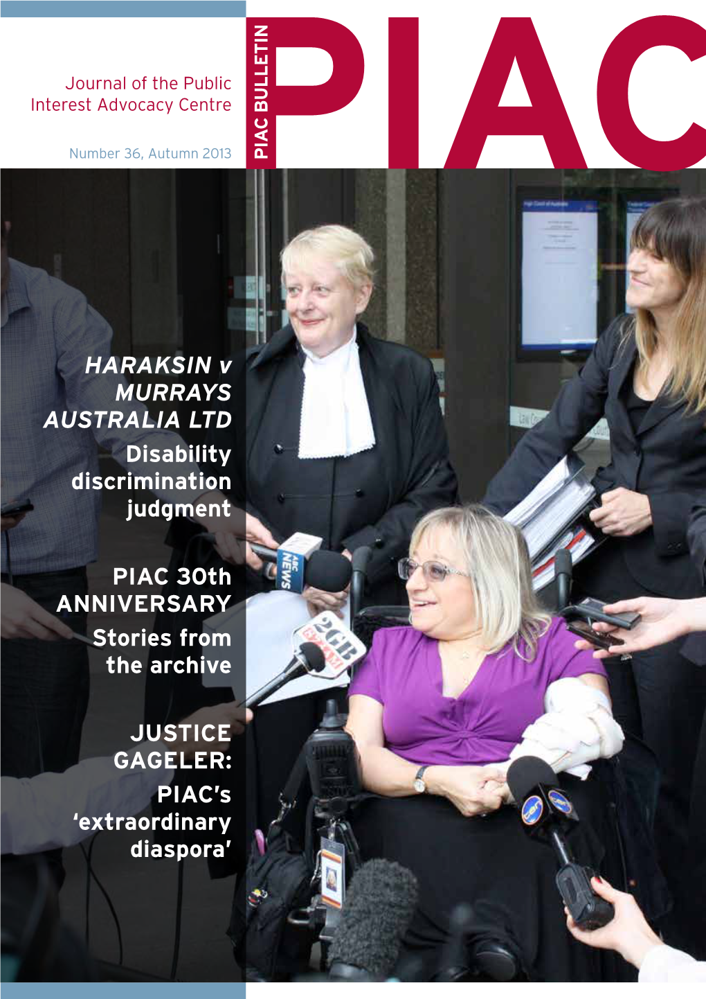 HARAKSIN V MURRAYS AUSTRALIA LTD Disability Discrimination Judgment