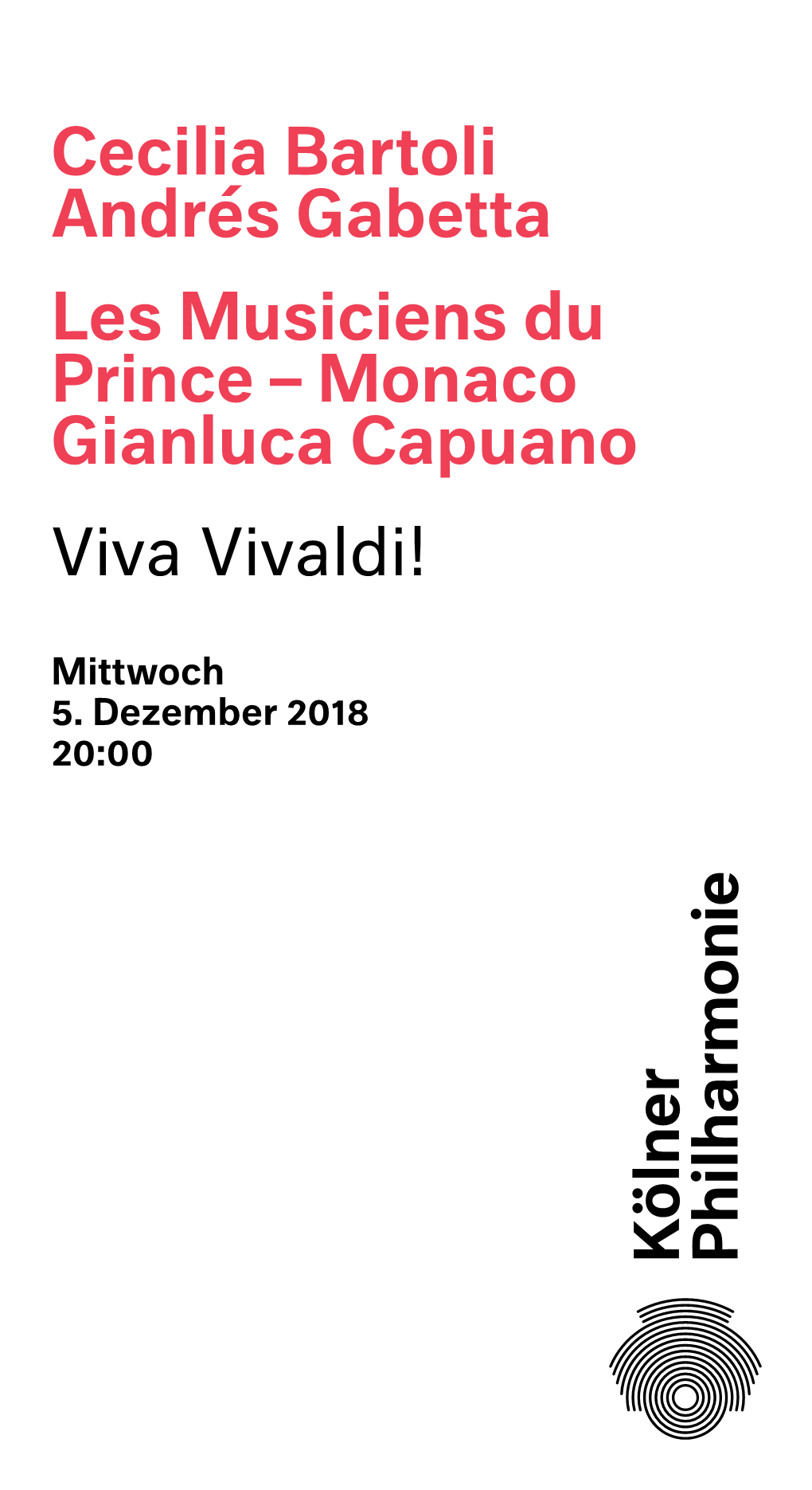 Cecilia Bartoli Andrés Gabetta Les Musiciens Du Prince – Monaco Gianluca Capuano Viva Vivaldi!