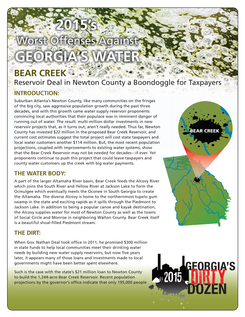 GEORGIA's WATER 2015'S