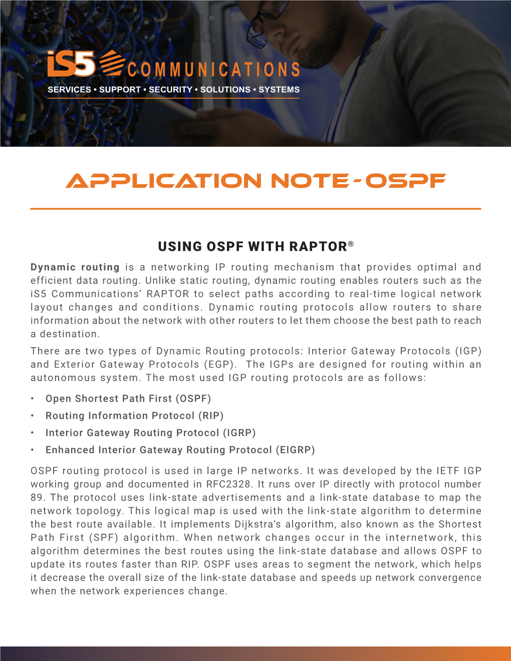 Application Note-Ospf