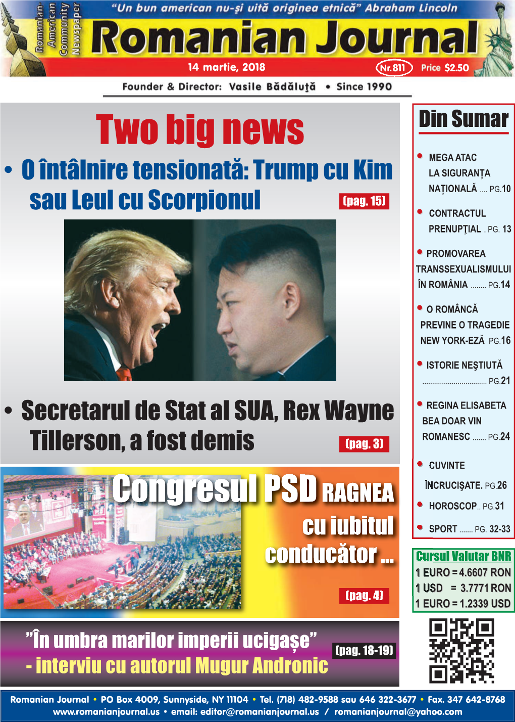 Two Big News •• Mega Atac La Siguranța • O Întâlnire Tensionată: Trump Cu Kim Națională