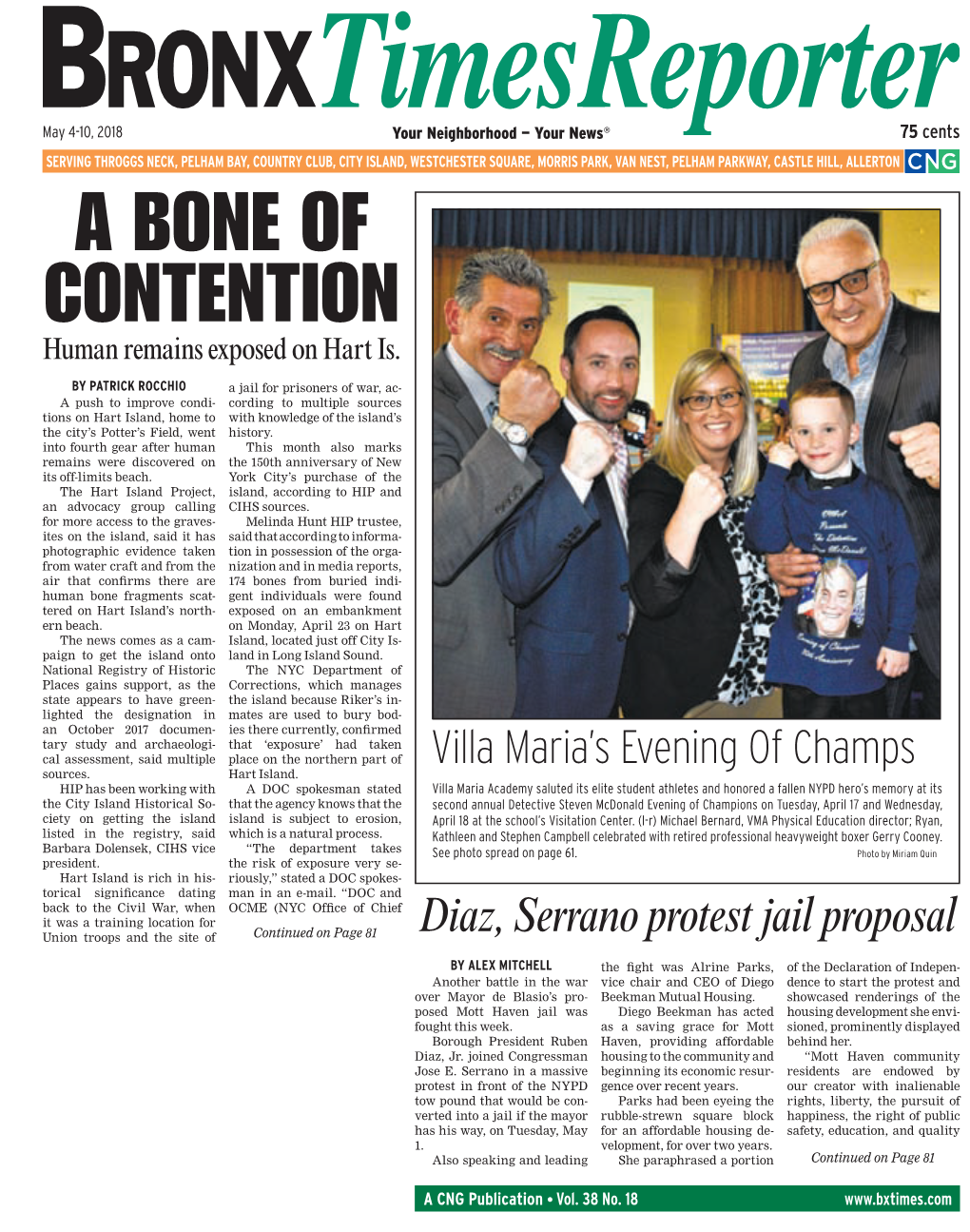 Bronx Times Reporter: May 4, 2018