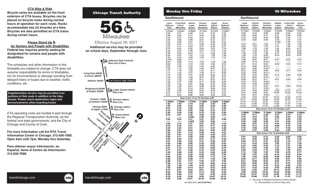 Milwaukee Exteriors of CTA Buses