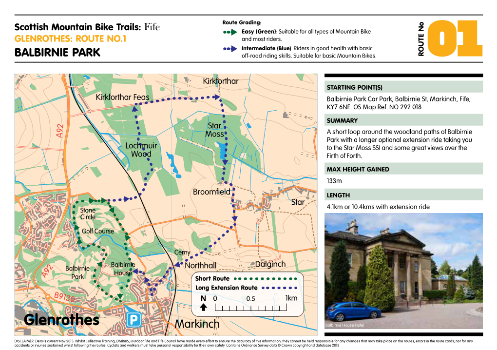 Glenrothes: Route No.1 and Most Riders