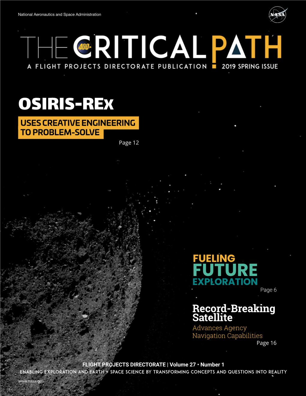 The Critical Path Published by the Flight Projects Directorate