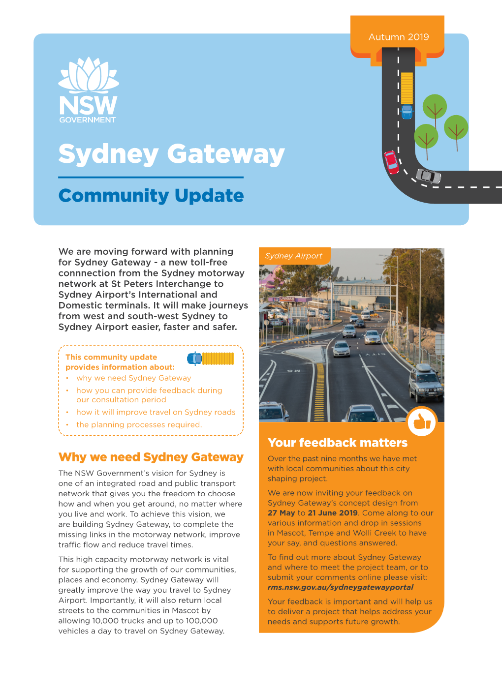 Sydney Gateway Community Update