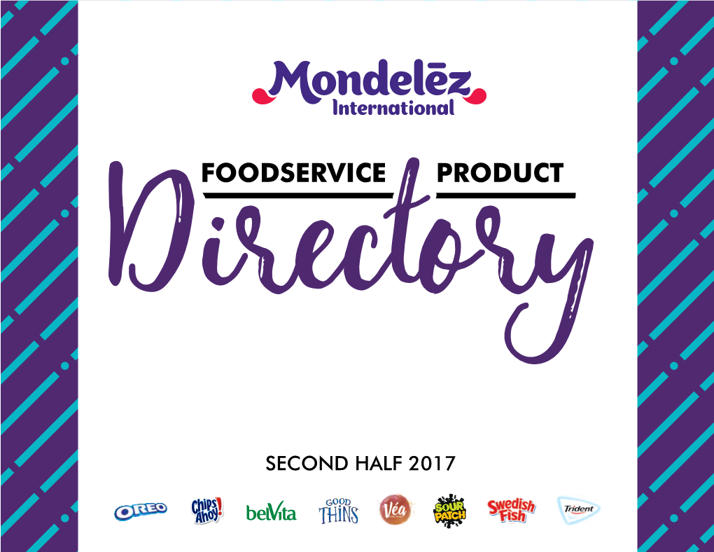 FOODSERVICE PRODUCT Directory