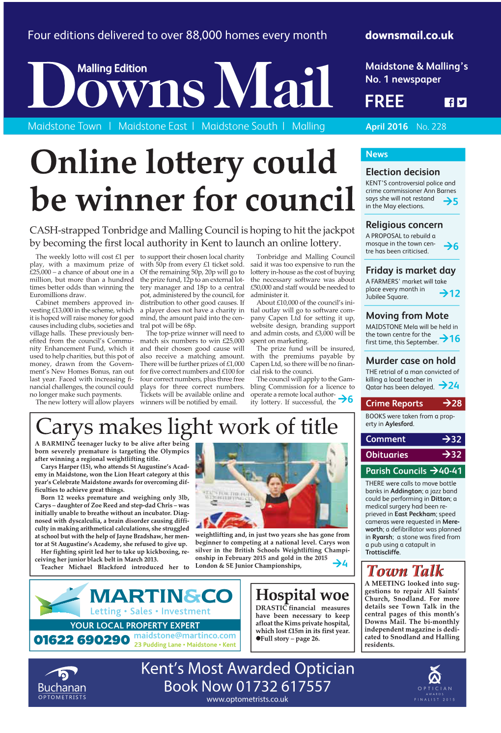 Online Lo Ery Could Be Winner for Council