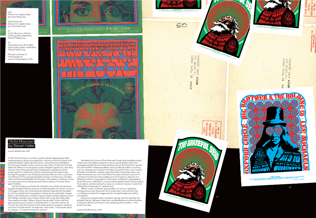 Victor Moscoso by Steven Heller
