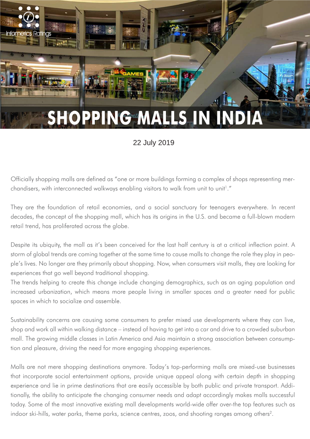 Shopping Malls in India