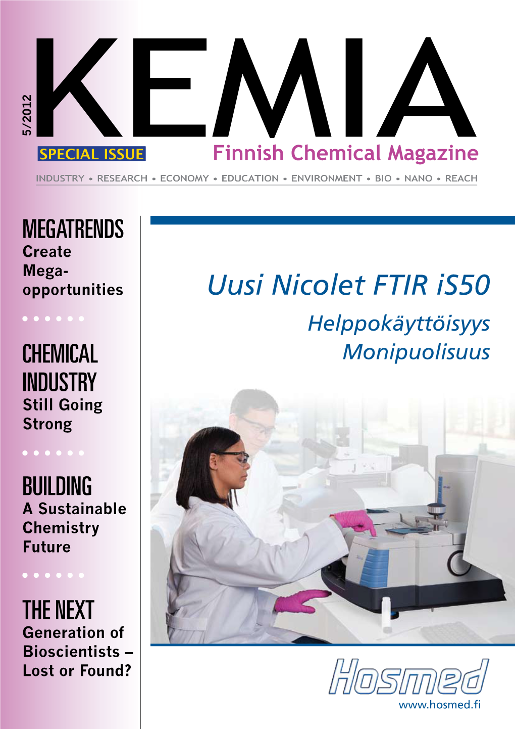 Uusi Nicolet FTIR Is50