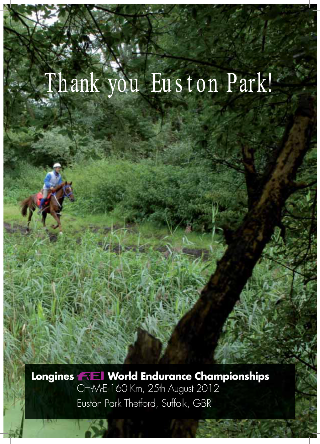 Thank You Euston Park!