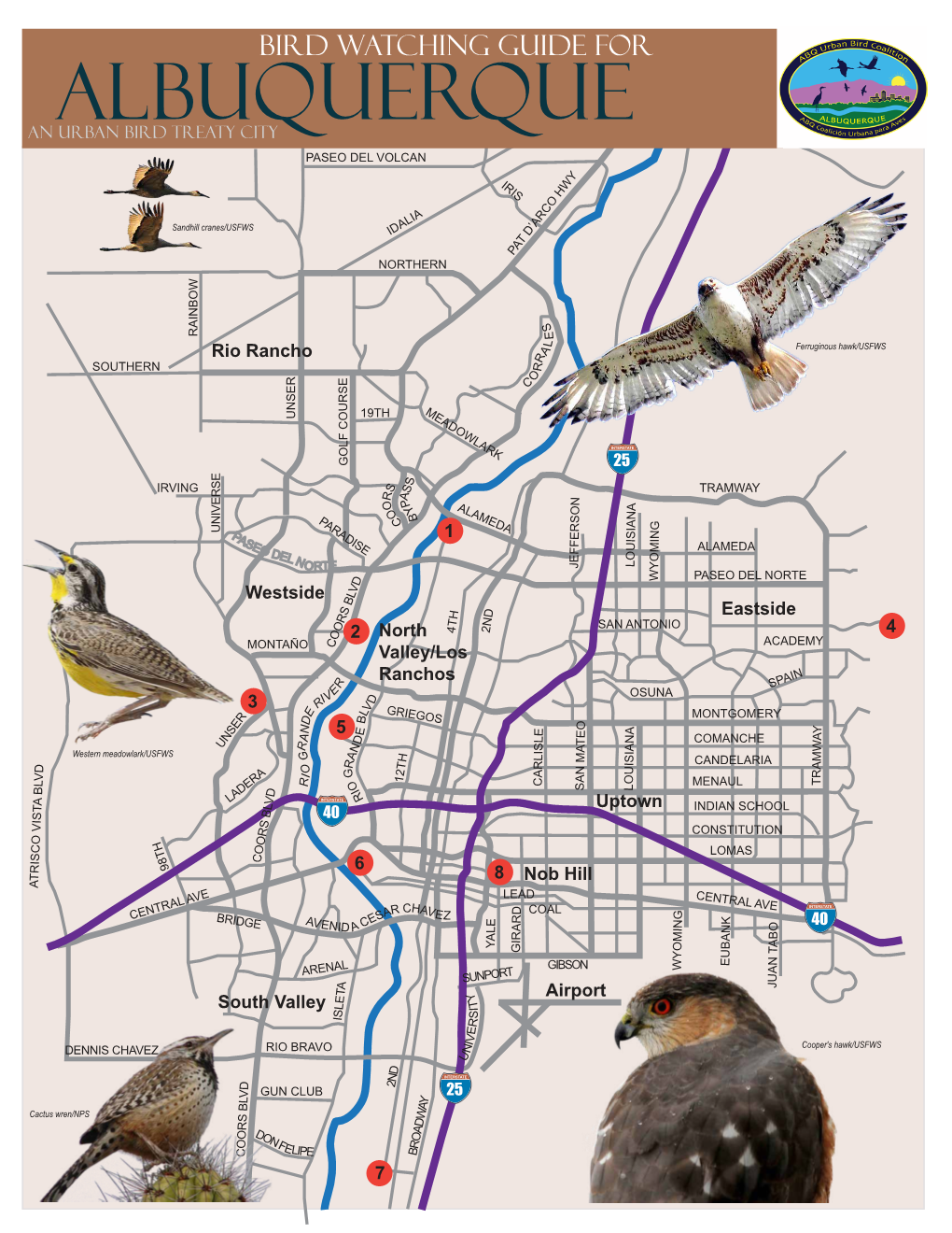 2019 ABQ Birding Map Web