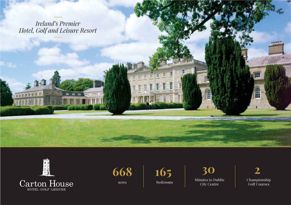 Ireland's Premier Hotel, Golf and Leisure Resort