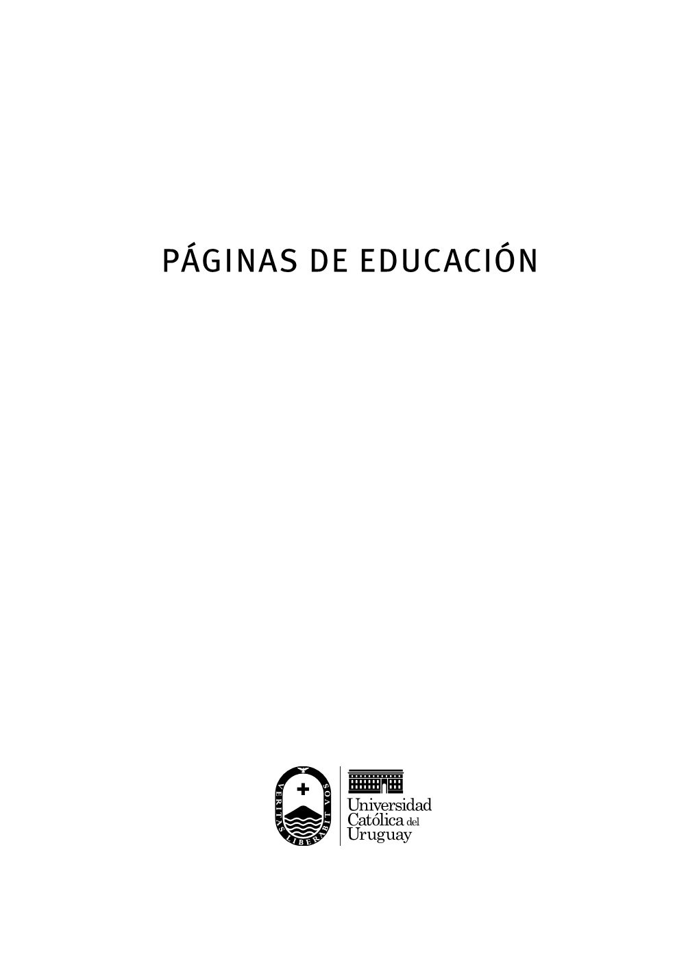 Páginas De Educación Volumen 5