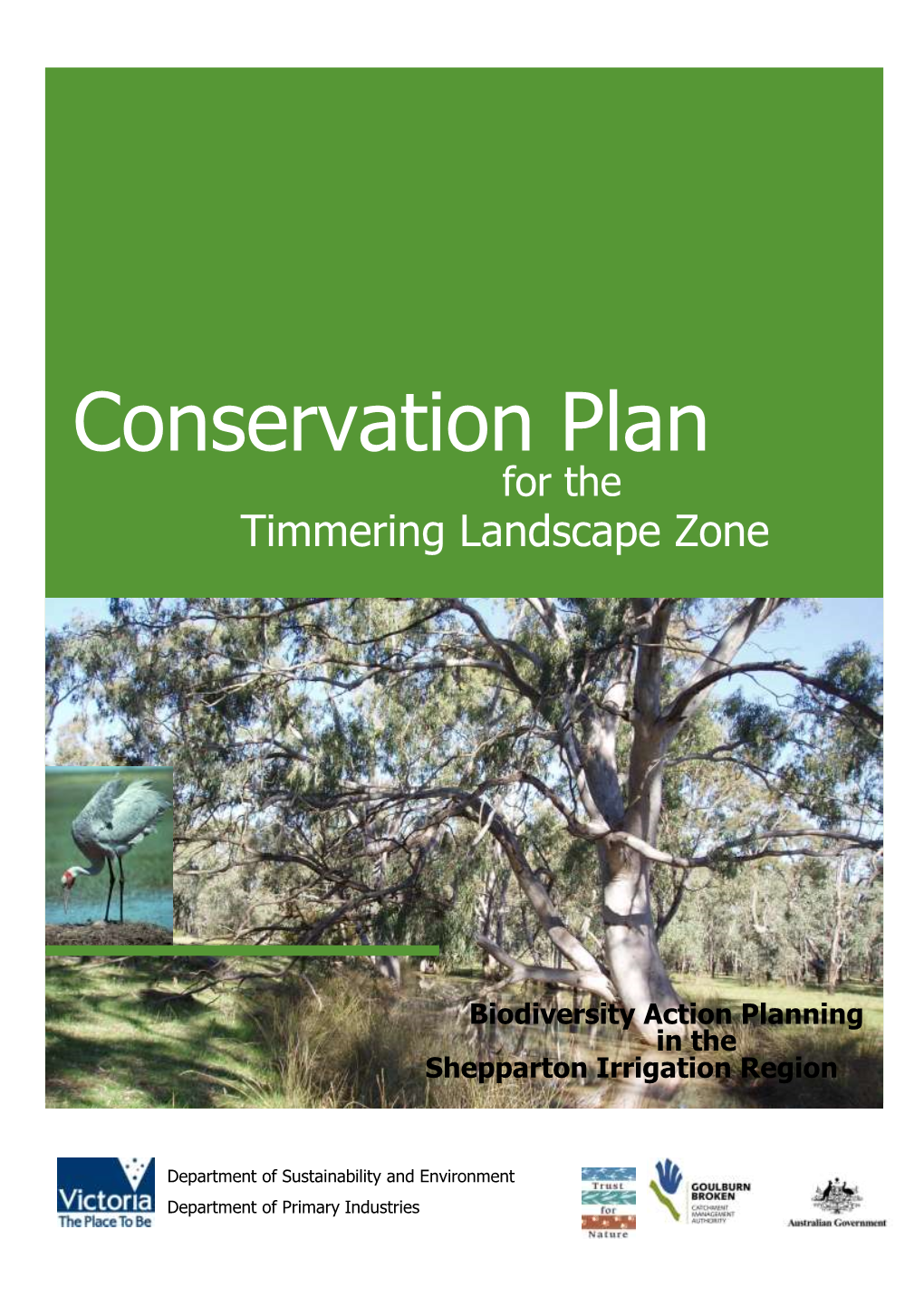 Conservation Plan for the Timmering Landscape Zone
