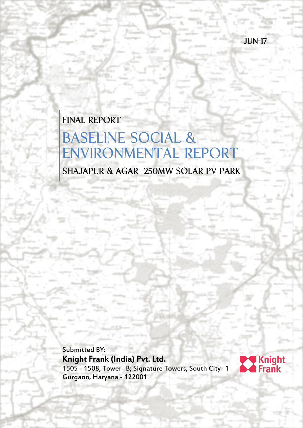 Baseline Study for Shajapur-Agar Solar