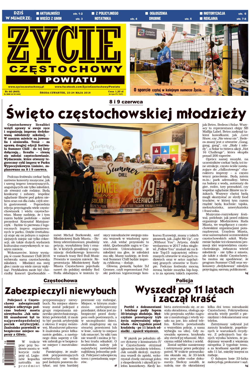 Święto Częstochowskiej Młodzieży Częstochowscy Licealiści Jak Beteo, Bedeos I Solar