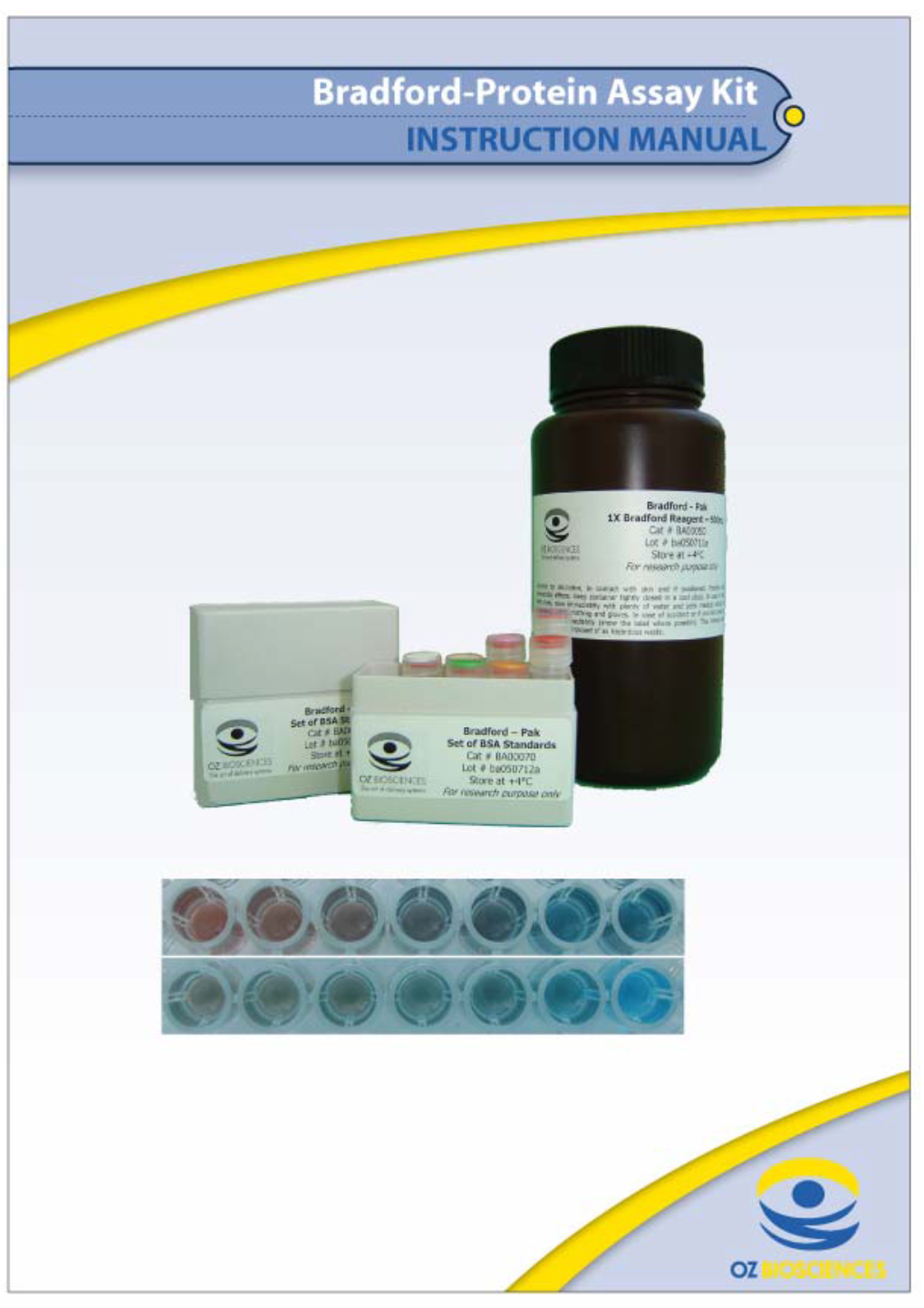 OZ Biosciences / Protocol Bradford Protein Assay Kit / / - 0 - Bradford - Protein Assay Kit