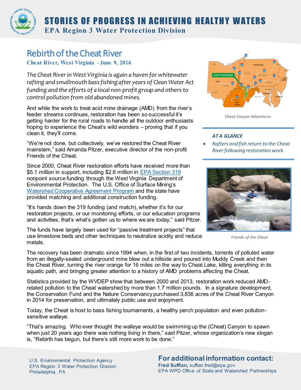 Rebirth of the Cheat River
