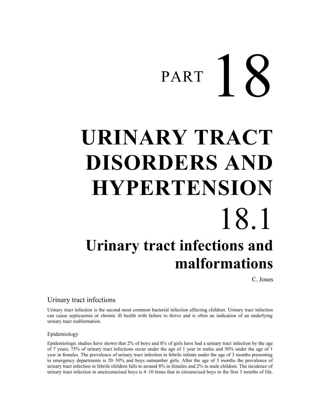 Urinary Tract Disorders and Hypertension