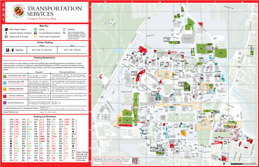 2 0 1 7 Campus Parking