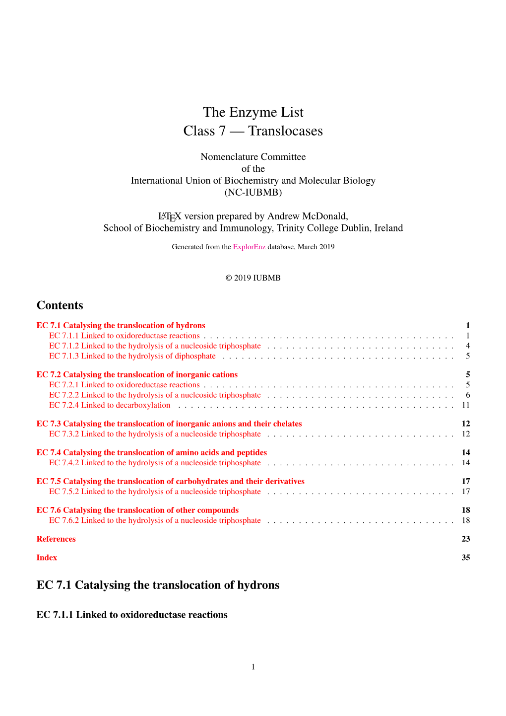 Translocases