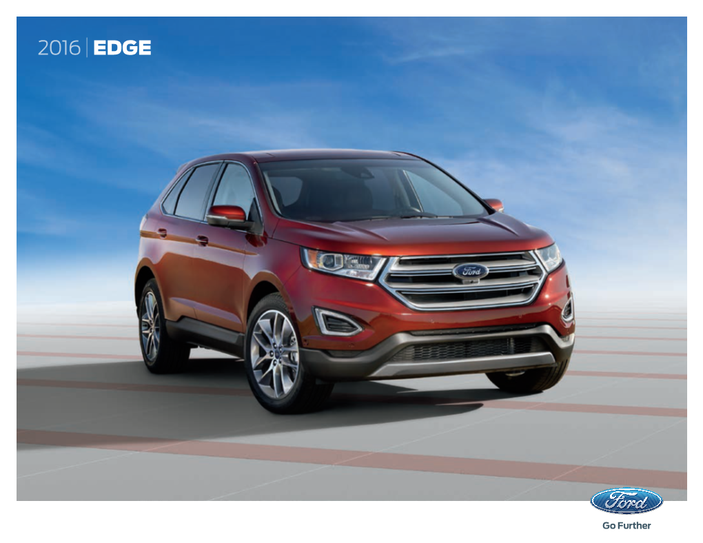 2016 Ford Edge Brochure